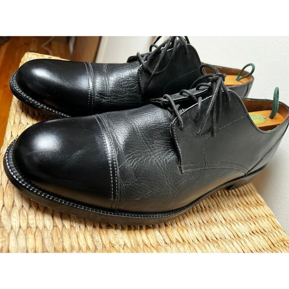 Bostonian Cap Toe Leather Oxford Dress Shoe - Picture 3 of 7